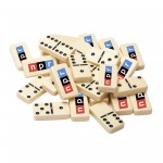 Promotional Double 6 Dominoes with Spinners