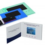 4.3" Custom Video Brochure Greeting Card with Logo