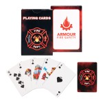 Customized Fire Safety Playing Cards