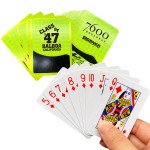 Promotional Eco-Friendly Custom Full Color Poker Deck Playing Cards
