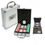 Suited Poker Chips and Card Set with Logo