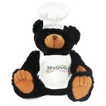 Custom 12" Chef Bear w/Full Color Imprint