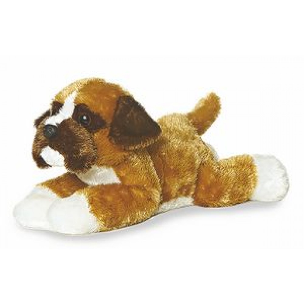 boxer dog stuffed animal