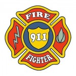 Personalized Firefighter Patch Temporary Tattoo