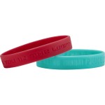 Logo Branded Debossed Silicone Wristband