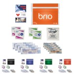 Personal First Aid Safety and Wellness Kit with Logo