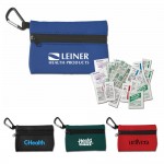 Custom First Aid Kit in Neoprene Pouch with Carabiner