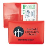 Promotional Medi-Fey Sanitizer First Aid Kit Wallet