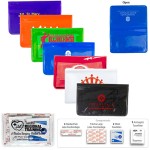 Personalized "Heal-on-the-Go" 7 Piece Economy Healthy Living Pack in Colorful Vinyl Pouch
