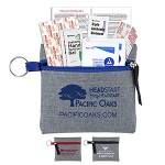 "Delilah" 12 Piece Healthy Living Pack in Colorful Vinyl Pouch with Logo
