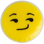 Logo Branded Smirk Emoji Chill Patch