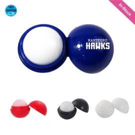 Vanilla Flavor Lip Balm Ball with Logo