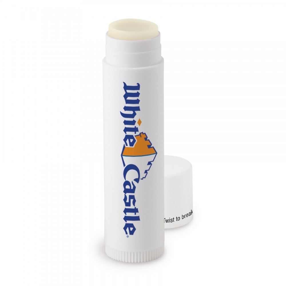 White Stick SoyBalm Soothing Lip Balm, SPF 30 with Logo