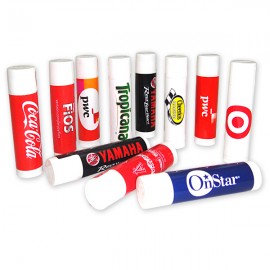 SPF 15 Lip Balm w/Next Day Delivery Service - Peppermint Flavor with Logo