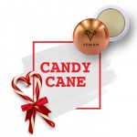 Metallic Lip Balm Candy Cane Logo Branded
