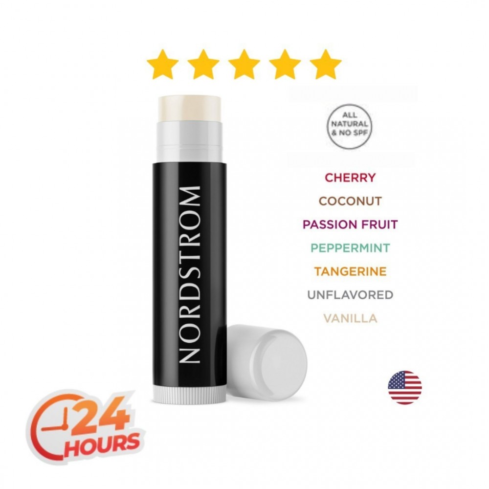 Personalized All Natural Lip Balm w/ Next Day Rush Service