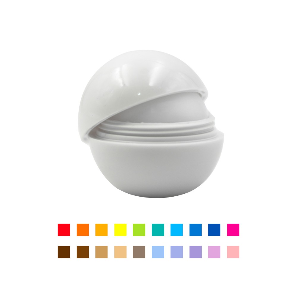 Lip Balm Ball Full Color Print with Logo