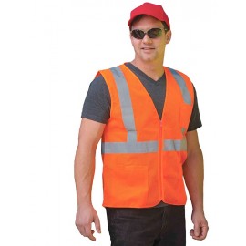 Personalized High Visibility Safety Vest, Printed Pocket