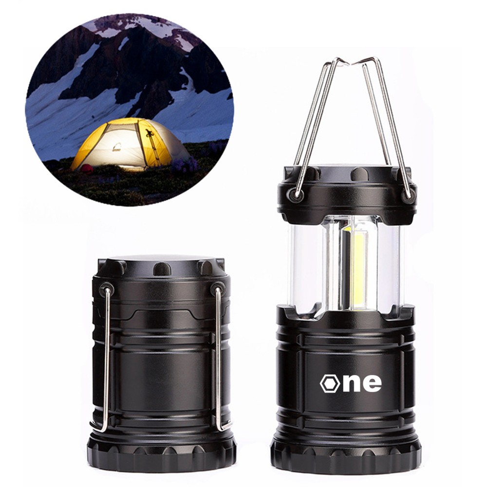 Promotional Collapsible Camping Lantern COB Outdoor Lamp