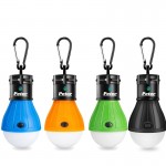 Portable LED Camping Tent Lantern Bulb with Logo