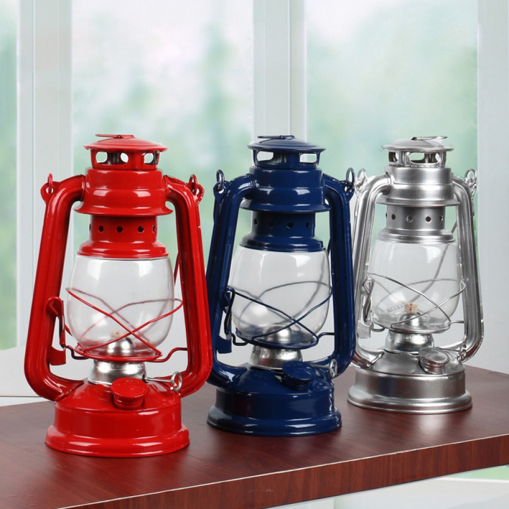 Promotional Portable Light up Kerosene Horse Metal Lantern