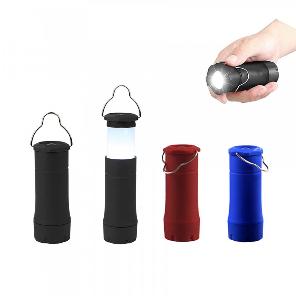 Custom LED Camping Lantern - Dual-function Light & Flashlight Combo