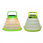 Collapsible Solar Lantern for Outdoor Use with Logo