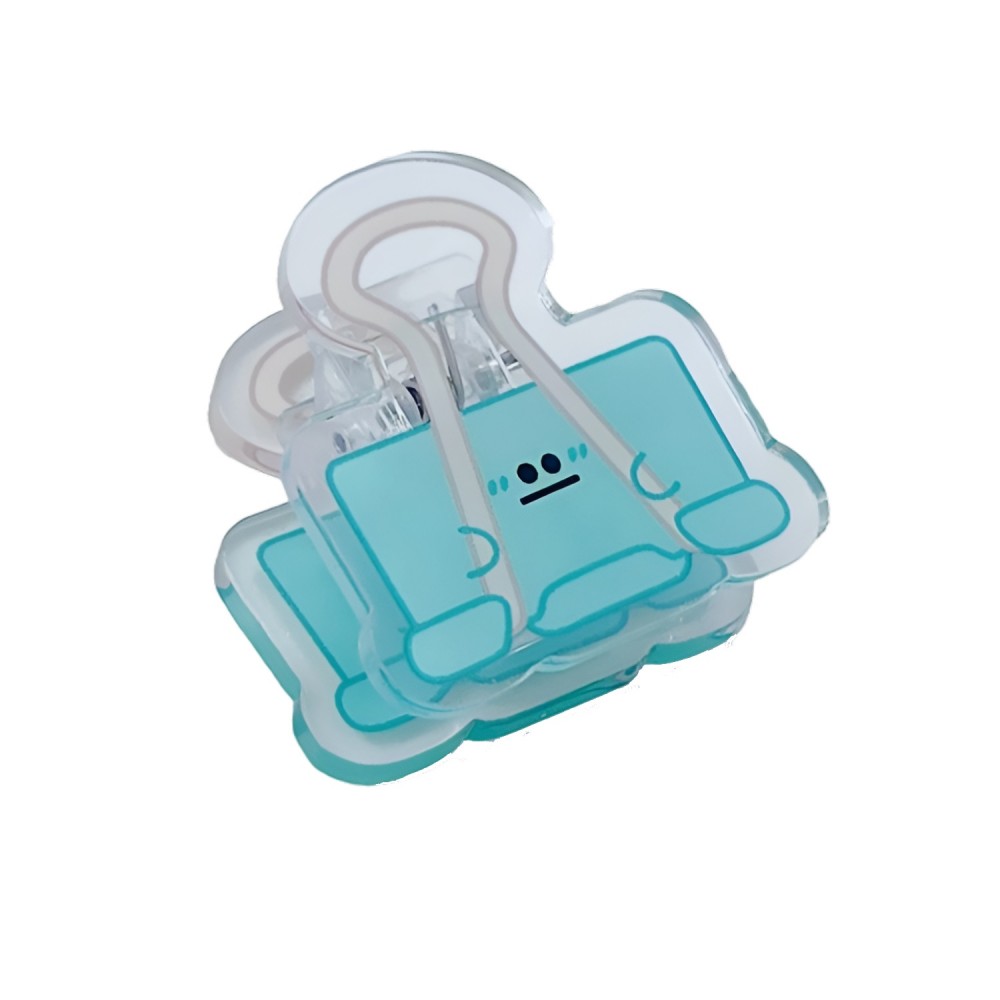 Personalized Cartoon Face Acrylic Paper Clip