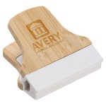 Bamboo Magnetic Power Clip with Logo