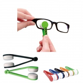 Customized Microfiber Eyeglasses Cleaning Clip