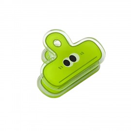 Cartoon Face Acrylic Paper Clip with Logo