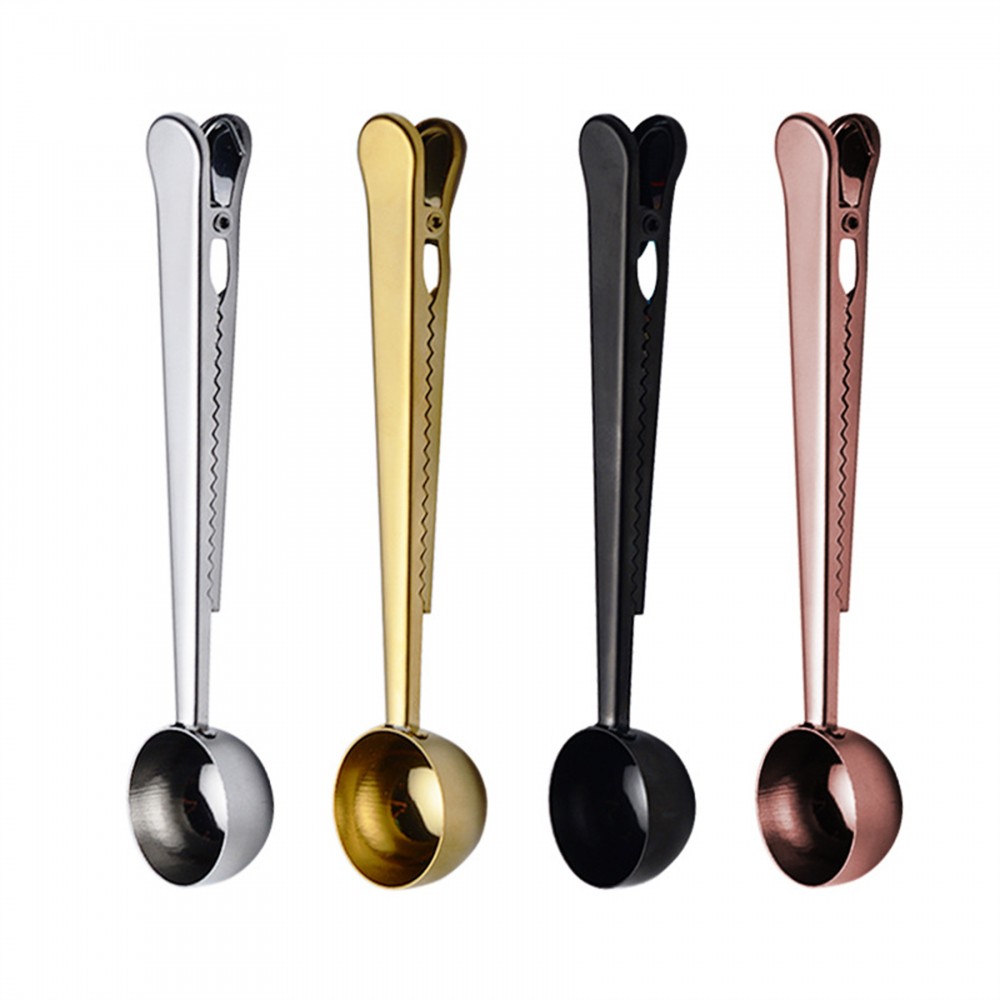 Customized Food Grade Measuring Coffee Scoop with Clip