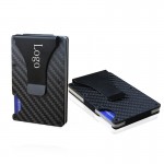 Carbon Fiber Front Pocket Wallet with Logo