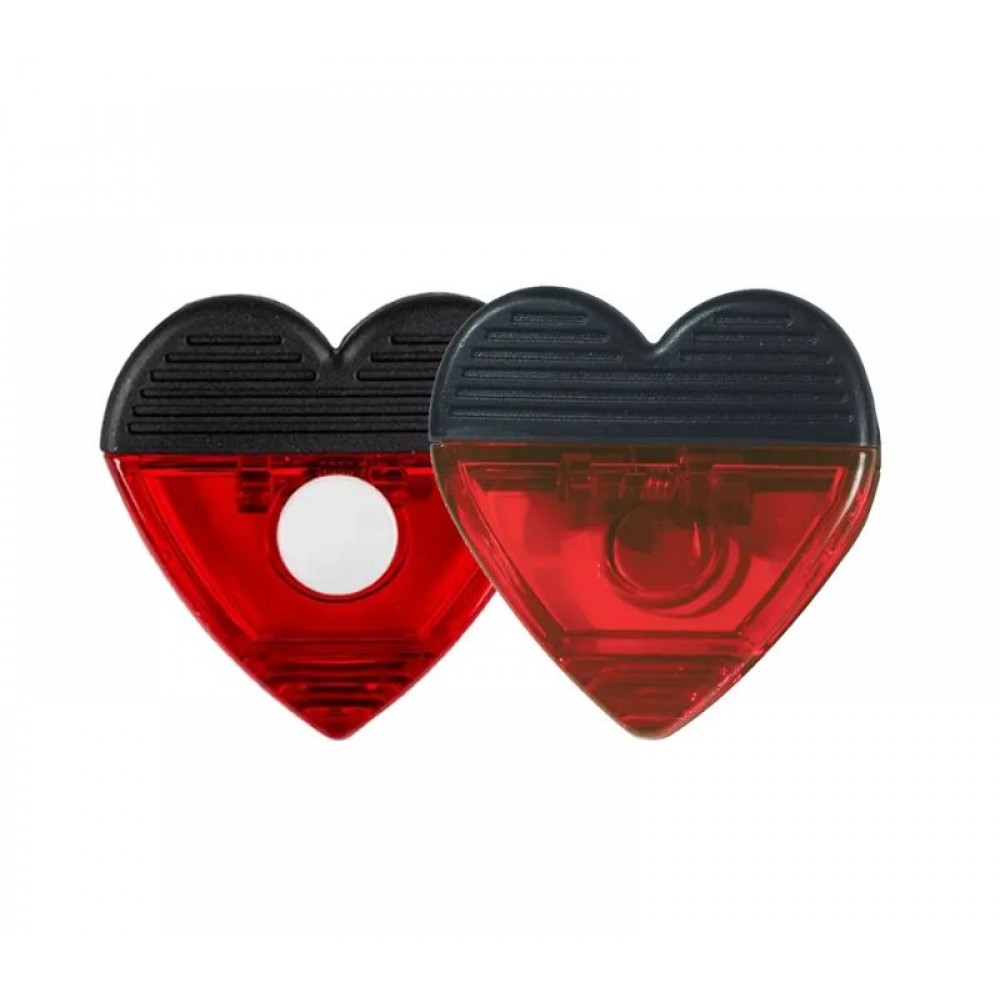 Heart Shaped Fridge Magnetic Memo Holder Clip with Logo