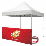 Promotional 10' Premium Tent Half Wall Kit (Dye Sublimated, 2-Sided)