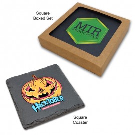 Customized Ultra Vivid Slate Coasters