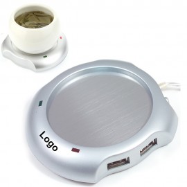 4 Port Usb Mug Warmer with Logo