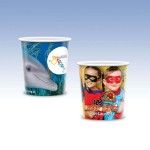 Custom Imprinted 12 oz-Reusable White Plastic Containers