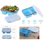 Logo Branded Collapsible Leakproof Bento Lunch Box
