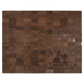 22" x 13" x 1 3/8" Walnut Butcherblock Cutting Board with Logo