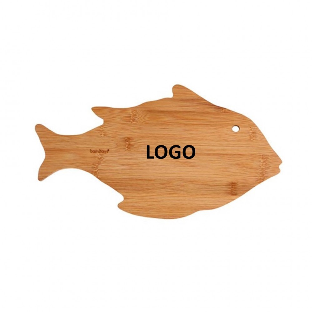 Fish Shaped Cutting Board | Personalized | Bamboo