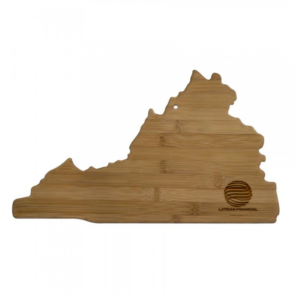 Virginia Cutting Board with Logo