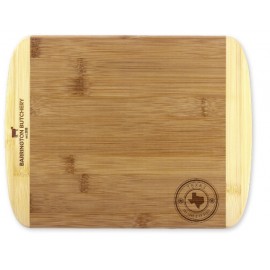 California State Stamp 2-Tone 11" Cutting Board with Logo