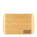 Customized Bamboo 2 Tone Large Cutting Board