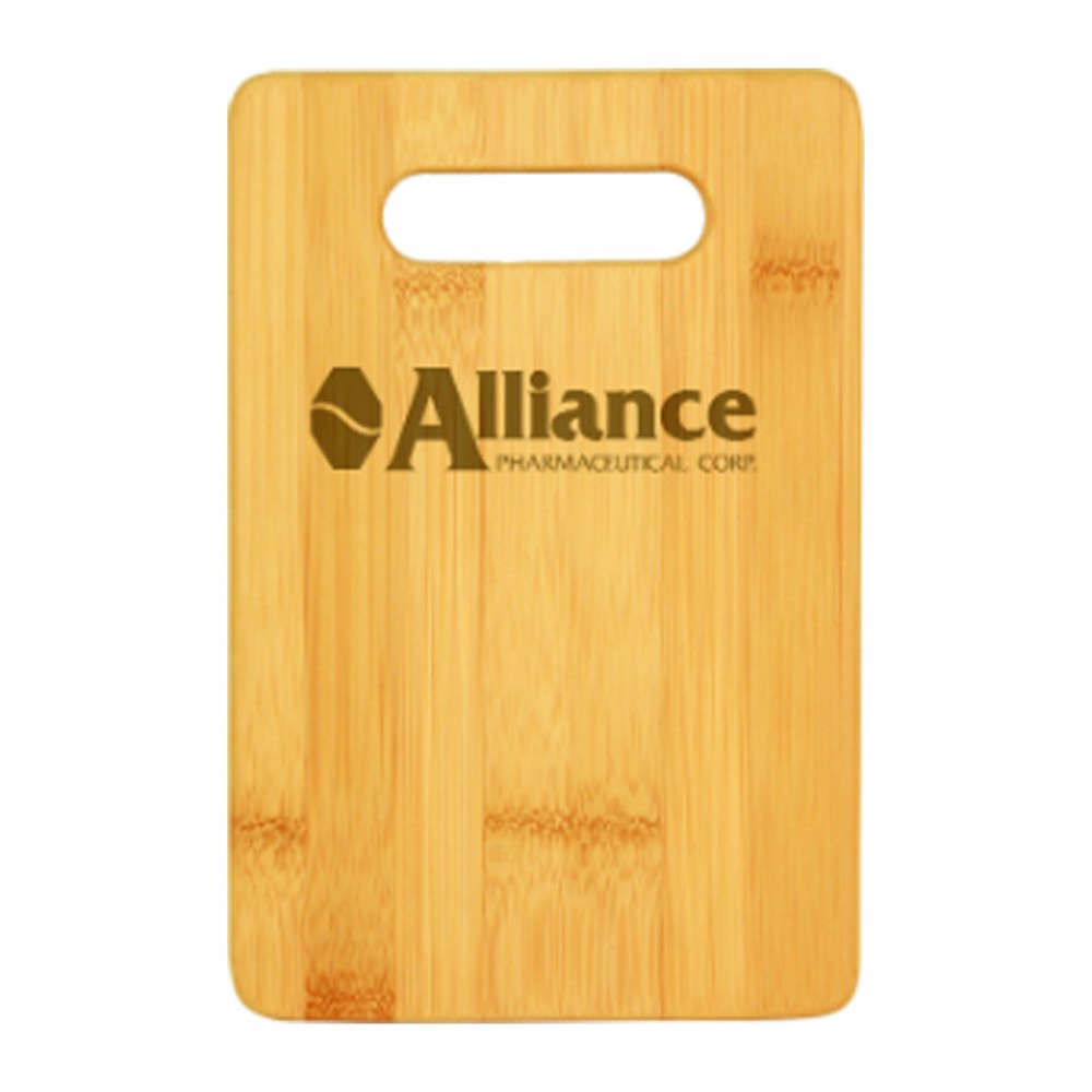 Logo Branded 9" x 6" Bamboo Cutting Board