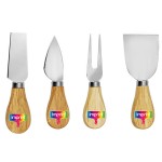 Logo Branded Stainless Steel Cheese Knife Set