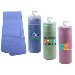 PVA Cooling Towel in a Tube (Full Color Digital) Custom Embroidered