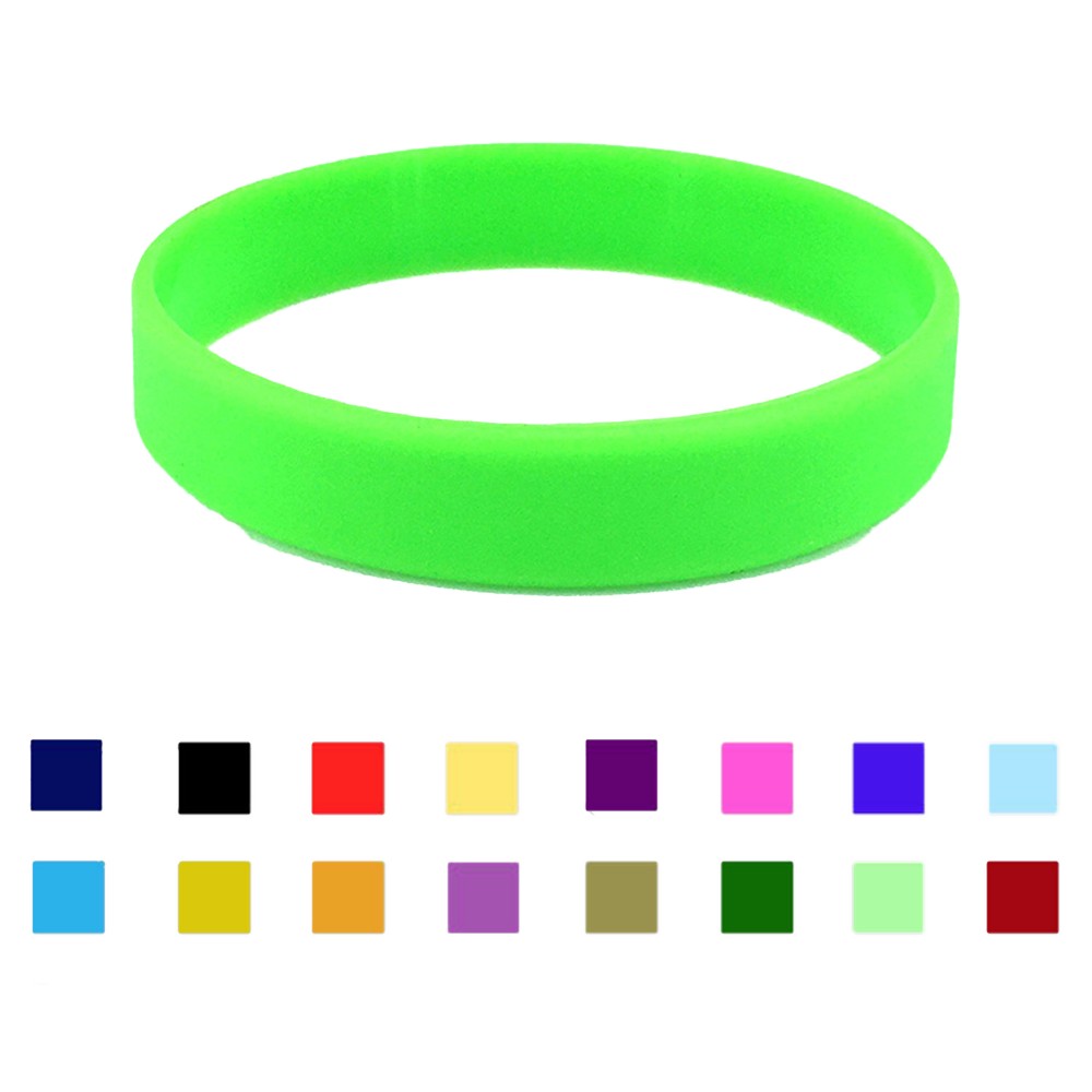 Silicone Wristband Logo Printed