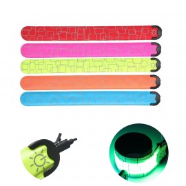 Rechargeable Light-emitting Pat Bracelet Logo Printed