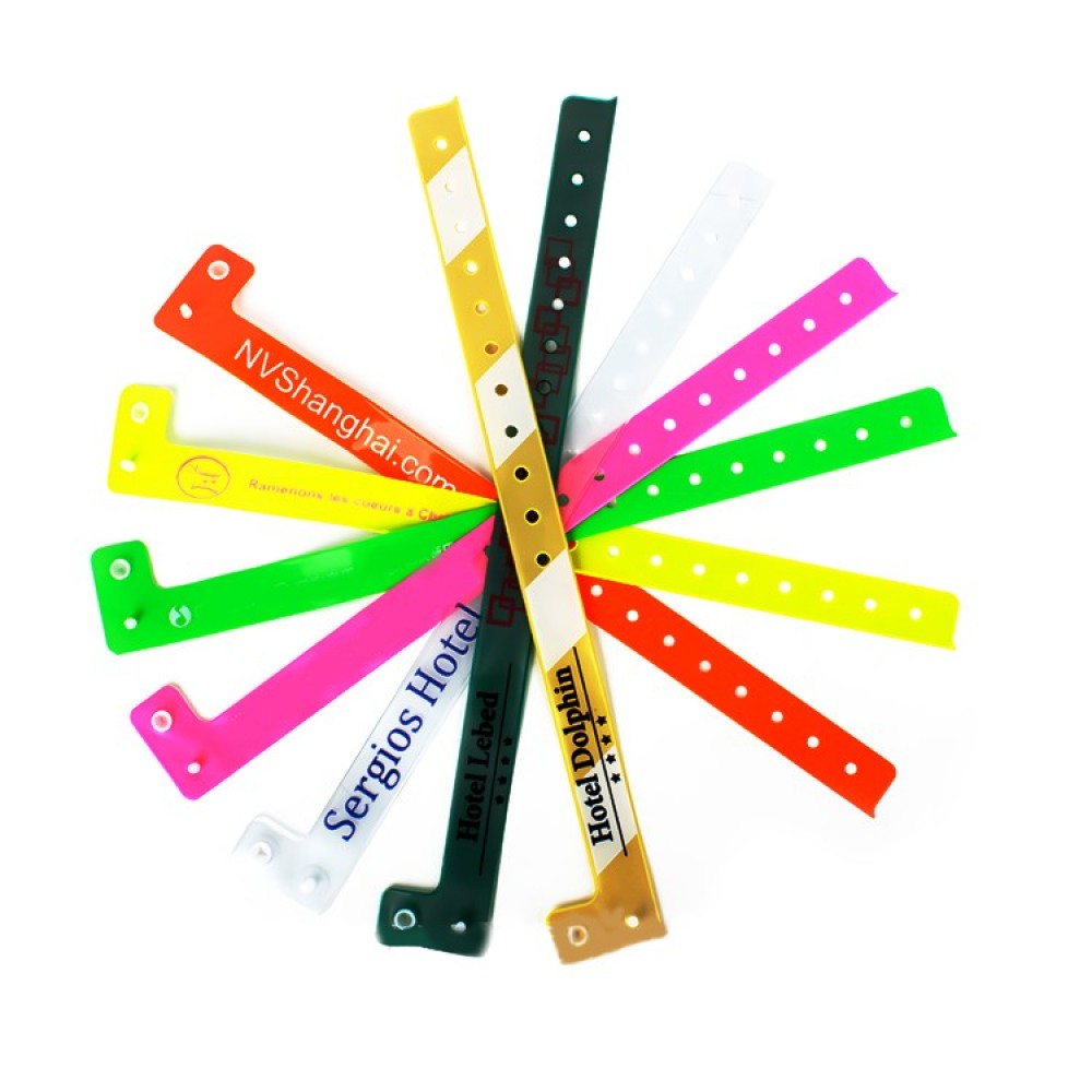 Disposable Concerts Amusement Parks Medical ID Wristband - Kids and Patient Identification Bracelet Custom Branded